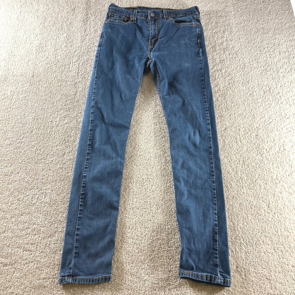 Levi Strauss 510 Skinny Jeans Womens 30x32 Blue Medium Wash Denim